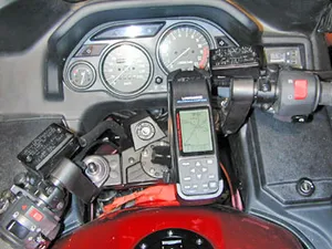 GPS mounted